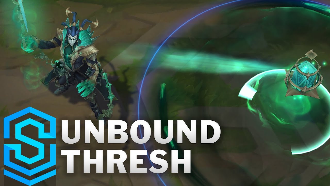 Unbound Thresh Skin Spotlight - Pre-Release - League of Legends - Game ...