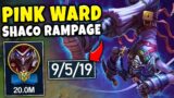 WHEN PINK WARD SHACO CATCHES FIRE IN RANKED!! – League of Legends