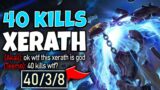 WHEN THE RANK 1 XERATH DROPS A 40 KILL GAME AND 120K DAMAGE (INSANE) – League of Legends