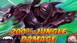 Zed now has the fastest jungle clear in League of Legends….