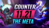 COUNTER THE META: How To DESTROY OP Champs for EVERY Role – League of Legends Patch 11.21