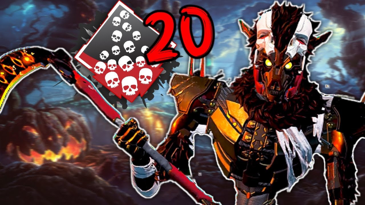 20 KILL Game With *NEW* REVENANT Halloween Skin! (Apex Legends) - Game
