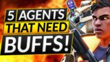5 Agents that NEED NEW BUFFS in 3.09 – Riot Devs, Please Listen – Valorant Guide