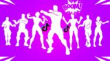 All Copyrighted Fortnite Dances & Emotes! (In Da Party, Bim Bam Boom, Get Schwifty, Crossbounce)