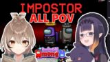 Among Us HoloEN – Ina and Mumei Impostor Game ALL POV REACTIONS