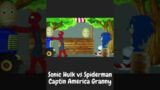 Among Us Playing: Sonic Hulk vs Spiderman Captin America Granny , Among us #Shorts