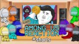 Among Us Reacts To [Squid Game true dalgona ending] Animation | Among Us Reacts | GCMV | #shorts