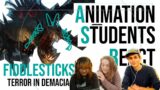 Animation Students React to: Fiddlesticks: Terror in Demacia | League of Legends