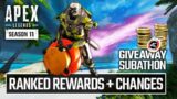 Apex Legends Season 11 Ranked Rewards and Changes (Free Coin Giveaway)