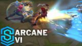 Arcane Vi Skin Spotlight – Pre-Release – League of Legends