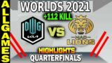 DK VS MAD All Games Highlights | Quarterfinals Day 3 | LoL Worlds 2021 | DWG KIA vs MAD Armut Elyoya