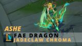 Fae Dragon Ashe Jadeclaw Chroma – League Of Legends