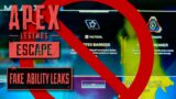 Fake Leaks Maali and Eternal Abilities!!! Apex Legends Season 11 Escape