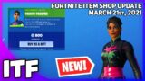 Fortnite Item Shop *NEW* TRINITY TROOPER SKIN! [March 21st, 2021] (Fortnite Battle Royale)