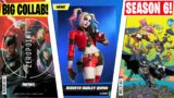 Fortnite Season 6 THEME LEAK! (DC, BATMAN, ZERO POINT) Harley Quinn Rebirthed SKIN & 6 COSMETICS!