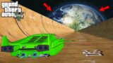 GTA 5 : NEW UNDERWATER CAR Vs MEGA RAMP FROM SPACE | GTA V GAMEPLAY #87