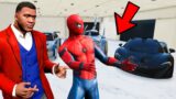 GTA 5: SPIDER-MAN BECOMES BILLIONAIRE IN GTA V WITH THE HELP OF FRANKLIN!
