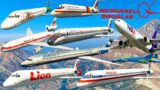 GTA V: Every Biggest McDonnell Douglas Airplanes Take Off Test Flight Landing Gameplay