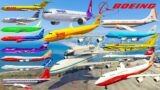 GTA V: Every Boeing Airplanes Low Flyover Flyby Stunning Compilation