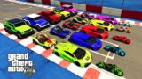 GTA V Stunt Car Racing Challenge Compilation on Sport Cars, Bikes, Off Road Jeeps and Jet Ski