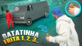 GTA V – VIDA REAL | RECEBI O CONVITE DO ROUND 6 *Batatinha Frita 1, 2, 3..*   #205