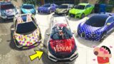 GTA:5 Shinchan And Franklin Stealing Ultra Supercar From Elemental Venom In GTA V!