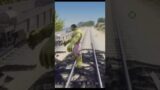Gta V Hulk Vs Train || Can Hulk Stop the Train || Gta V Gameplay #shorts #gtav