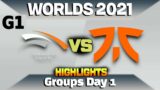 HLE VS FNC HIGHLIGHTS | Groups Day 1 | Worlds 2021