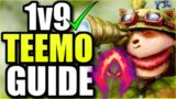 HOW TO TEEMO SUPPORT 1v9 FOR BEGINNERS | Season 11| League of Legends
