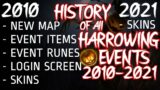 History Of All Harrowing Events 2010-2021 | League of Legends