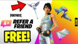 How to Complete The REFER A FRIEND CHALLENGES in Fortnite! (Refer A Friend Quests)