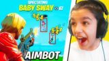 I Caught The Cutest 5 Year Old Using AIMBOT Hacks In Fortnite! (Exposed)