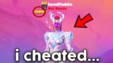 I Cheated To Get SECRET Cube Queen Skin…
