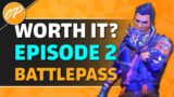 IS THE NEW BATTLEPASS WORTH BUYING? Episode 2 Act 1 Review // Valorant Battlepass