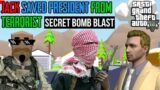JACK SAVED PRESIDENT FROM TERRORIST'S BOMB BLAST | Sasti GTA V | Tecnoji Gamer