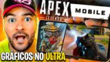 Jogando a Gameplay do APEX LEGENDS MOBILE no ULTRA