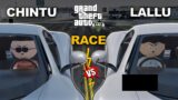 LET'S SMILE JOKE – CHINTU VS LALLU GTA V RACE  || FUNNY GAMING COMEDY
