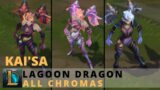 Lagoon Dragon Kai'Sa All Chromas – League of Legends