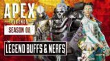 Loba and Revenant BUFFS with a Gibraltar NERF!!!! Season 8 Apex Legends