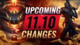 MASSIVE CHANGES: NEW BUFFS & NERFS Coming in Patch 11.10 – League of Legends