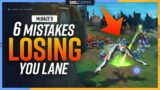 McBaze's 6 Low Elo MISTAKES Losing YOU Lane – League of Legends