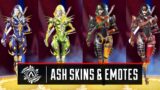 *NEW* ASH Legendary Skins + Ground Emotes in Apex Legends Season 11