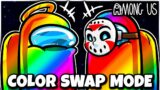 *NEW* COLOR SWAP GAMEMODE! | Modded Among Us [Crazy Color Mode] (ft. H2O Delirious, Cartoonz & More)