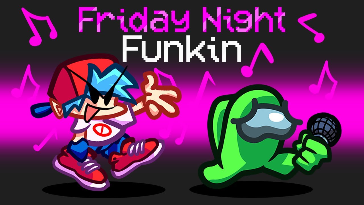 Fnf Among Us Game Play Friday Night Funkin Mod Online Riset