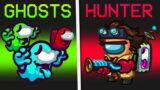 *NEW* GHOSTS vs HUNTER IMPOSTER ROLE in Among Us?! (Funny Mod)
