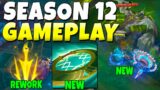 NEW SEASON 12 GAMEPLAY!! New Portals, Items & More! League of Legends