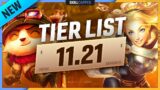 NEW TIER LIST for PATCH 11.21 – League of Legends