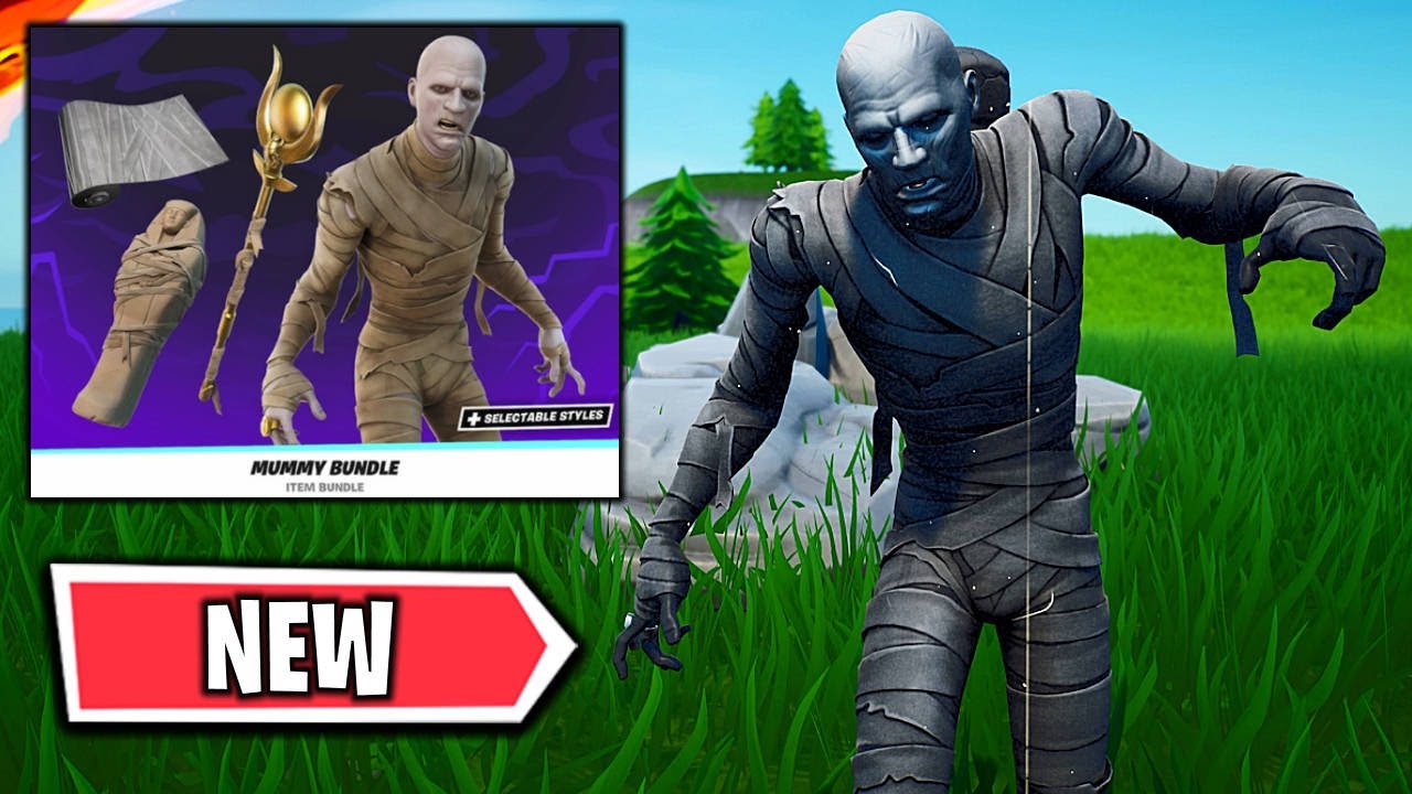 *NEW* "The Mummy" Skin In Fortnite - Full Skin Review - Showcase