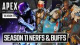 New Season 11 Buffs And Nerfs In Apex Legends Make Huge Changes
