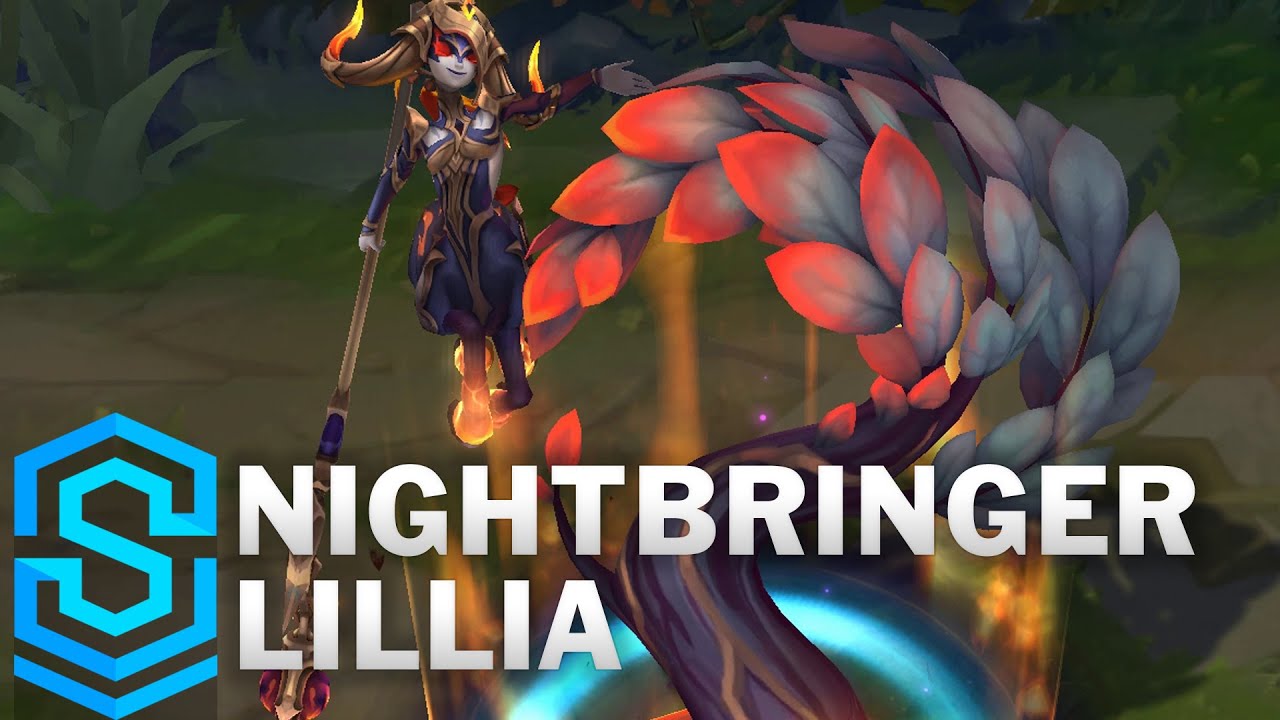Nightbringer Lillia Skin Spotlight - Pre-Release - League of Legends